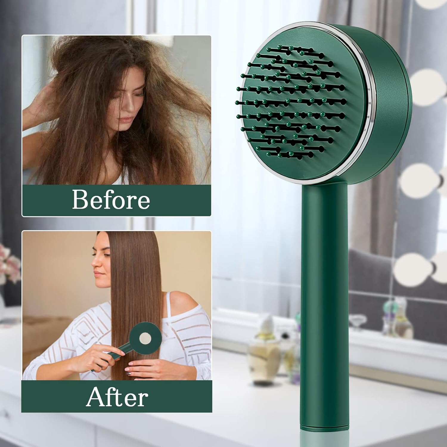 Air cushion massage brush with handle Air cushion massage brush with handle